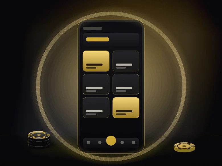A phone showing the FUN88 games hub with the bottom navigation bar